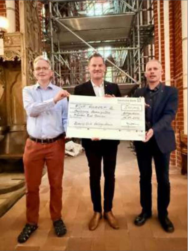 Rotary Club Heiligendamm setzt Zeichen für Denkmalschutz