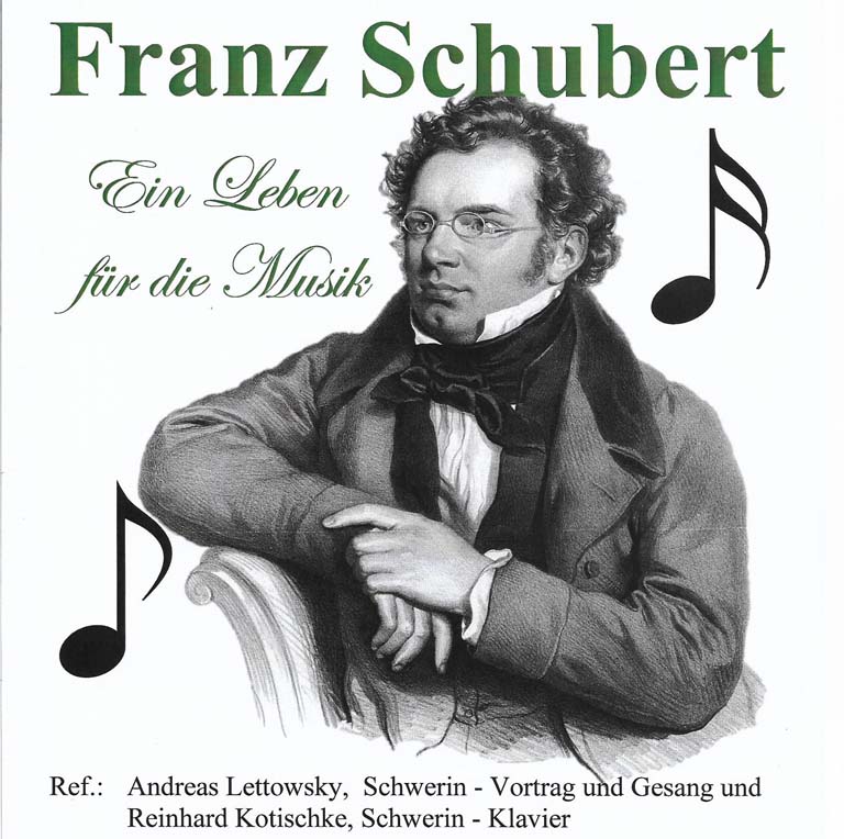 09.06. 19:30 Uhr Musikalischer Vortrag über Franz Schubert